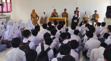 Polsek Kubu Gelar Sosialisasi Pencegahan Kekerasan Bullying Dan Bahaya Narkoba.