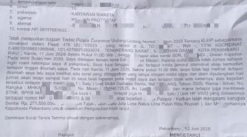 Laporan Pencurian Daihatsu Xenia Tahun 2025 Pekanbaru: Minta Atensi Polisi
