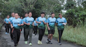 Road To RBR 2026, Kapolres Rohil Ajak Masyarakat Berlari Lawan Karhutla Dan Jaga Lestarinya Alam.
