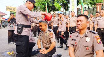 Kapolresta Pekanbaru ke 116 Personel Naik Pangkat: Bukan Hadiah, Ini Tanggung Jawab Besar