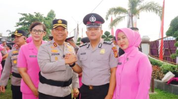 Tiga Personel Polsek Teluk Meranti Naik Pangkat, Kapolsek: Jaga Amanah Layani Warga