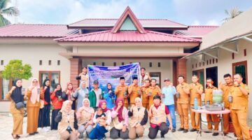 Dari Sampah ke Rupiah, Kukerta UNRI Edukasi Warga Desa Damai Kelola Limbah