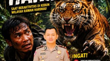 Lampu Alat Berat Selamatkan Nyawa, Kapolsek Sungai Apit Ceritakan Kronologi Pekerja Diterkam Harimau di Teluk Lanus
