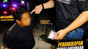 Gerak Cepat Satres Narkoba Polresta Pekanbaru Ungkap Dugaan Peredaran Sabu di Rumbai