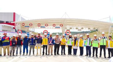 Survei Langsung Ditlantas Pastikan Aman Siapkan Rekayasa Lalin Tol Pekanbaru