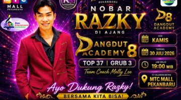 Solidaritas Riau untuk Razky DA8, Nobar Gratis Digelar di MTC Mall