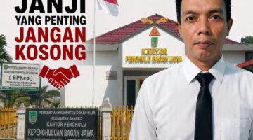 Ijal Mantapkan Pencalonan di Pilpeng Bagan Jawa, Tawarkan Kepemimpinan Amanah dan Kerja Nyata