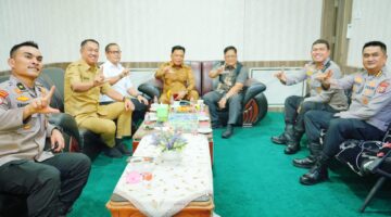 Bupati dan Kapolres Meranti Dampingi Kompolnas Tinjau Polres