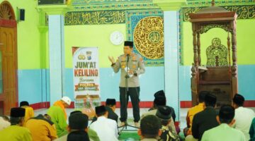 Kapolres Meranti Ingatkan Bahaya Karhutla Lahan Gambut ke Jemaah